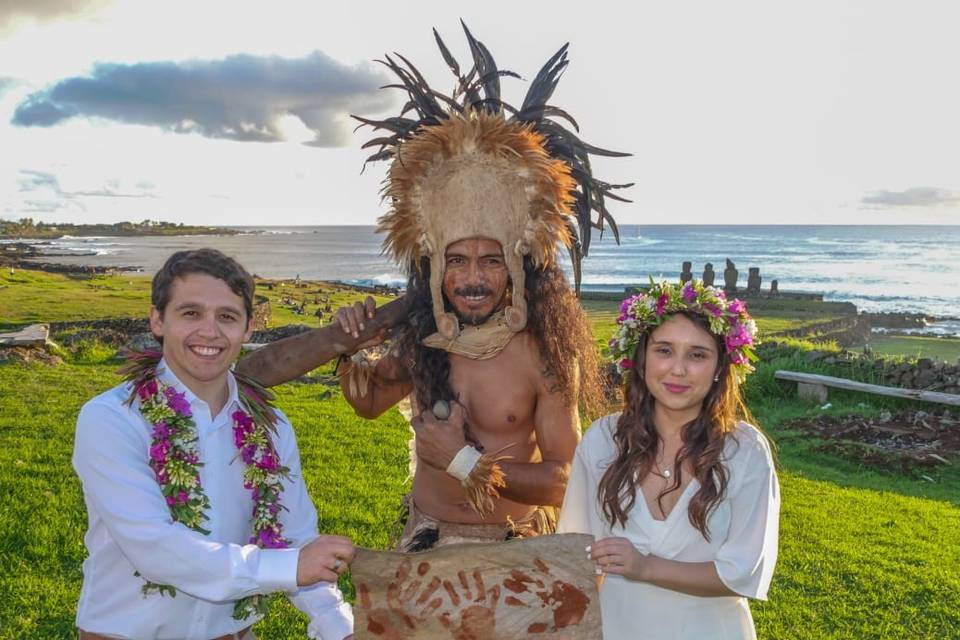 Matrimonios en Isla de Pascua