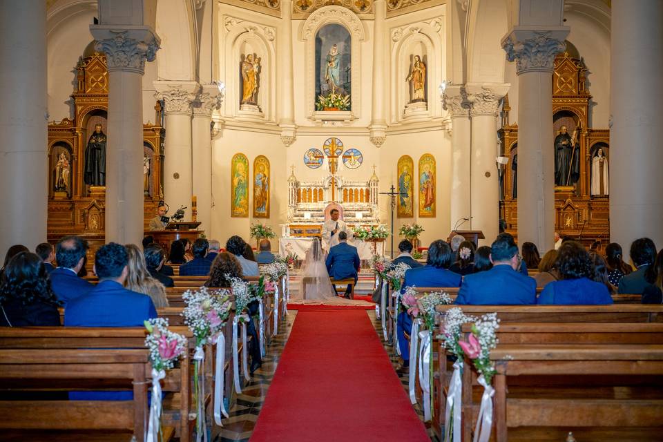Camino al altar