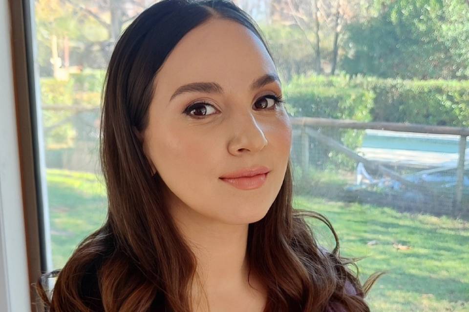 Prueba maquillaje y peinadodía