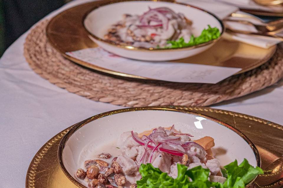 Menu novios
