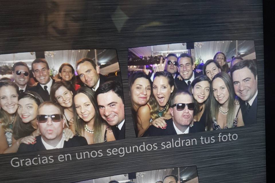 Tótem fotográfico grupal