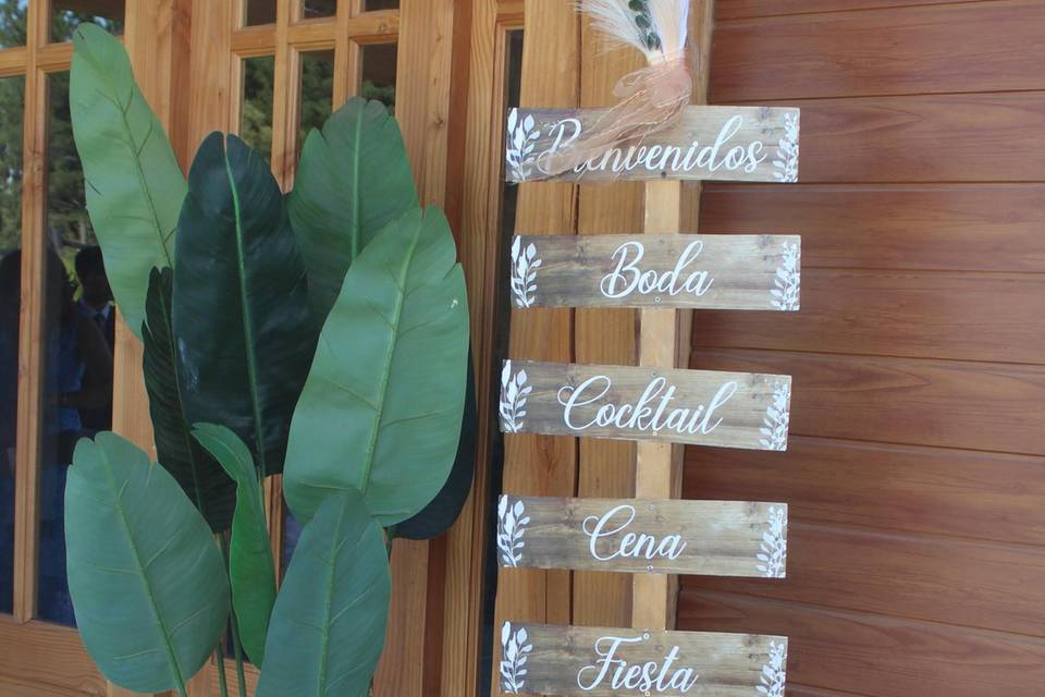 Decoración matrimonio