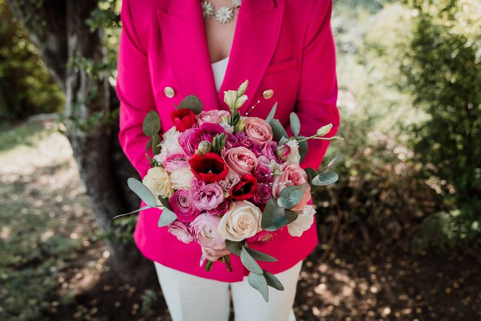 Ramo de novia mix de flores