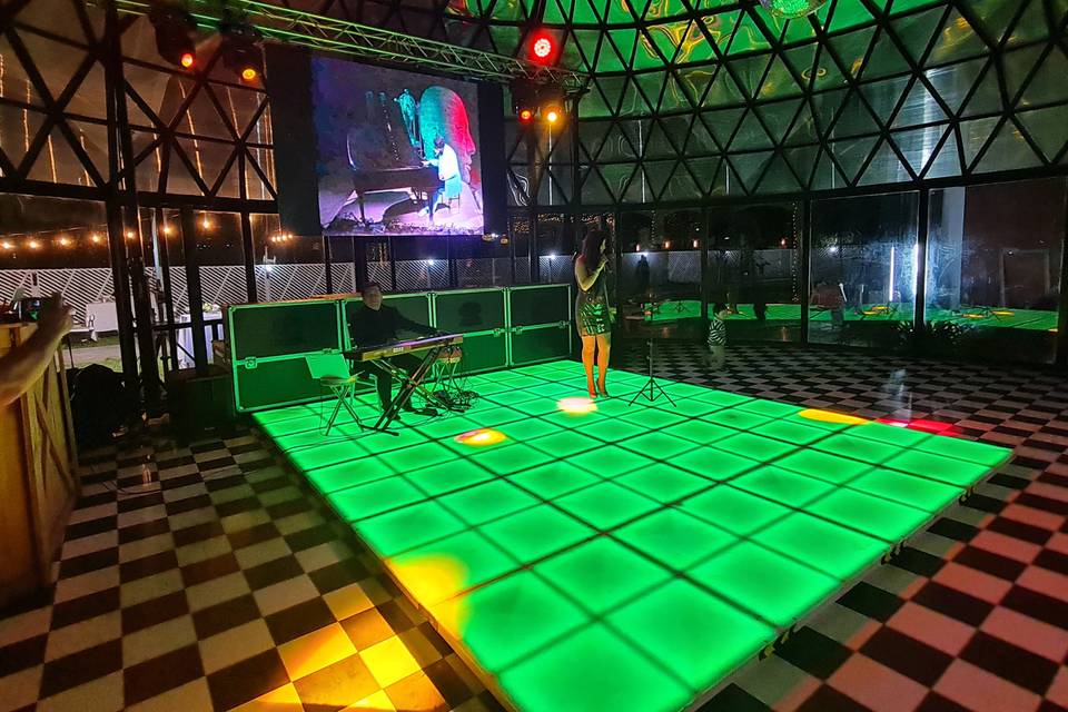 Pista led Salón Abracadabra