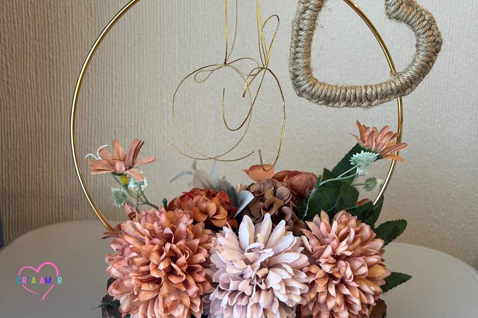 Porta anillos de matrimonio