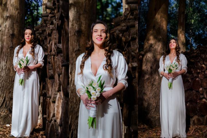 Vestido cruzado