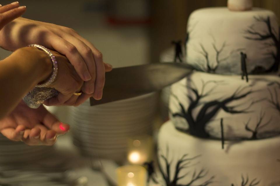 Torta para la ceremonia