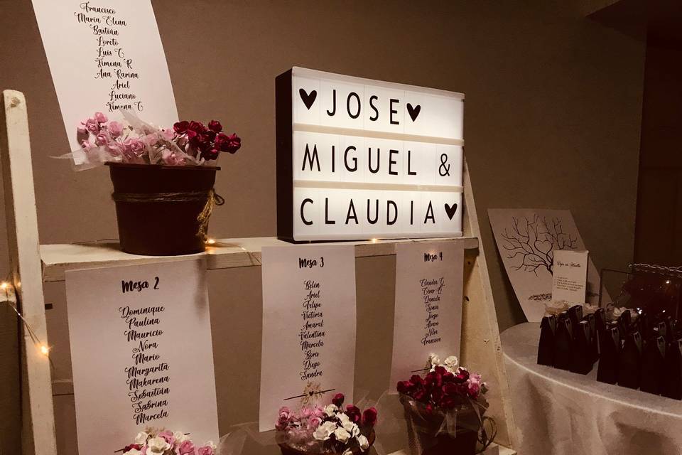 Matrimonio Claudia & José M.