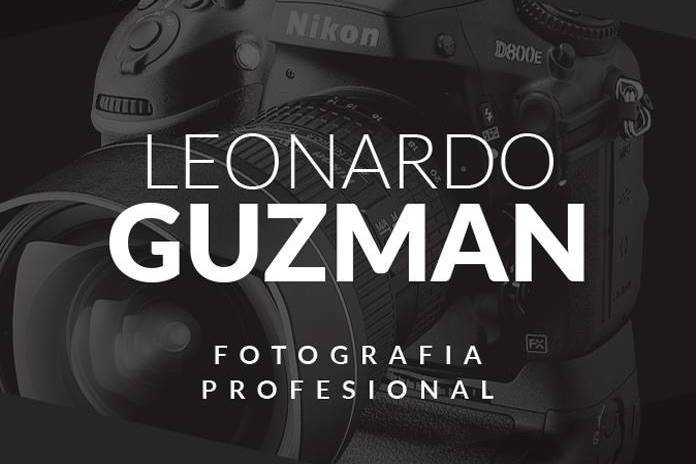 Fotografía Leonardo Guzmán logo