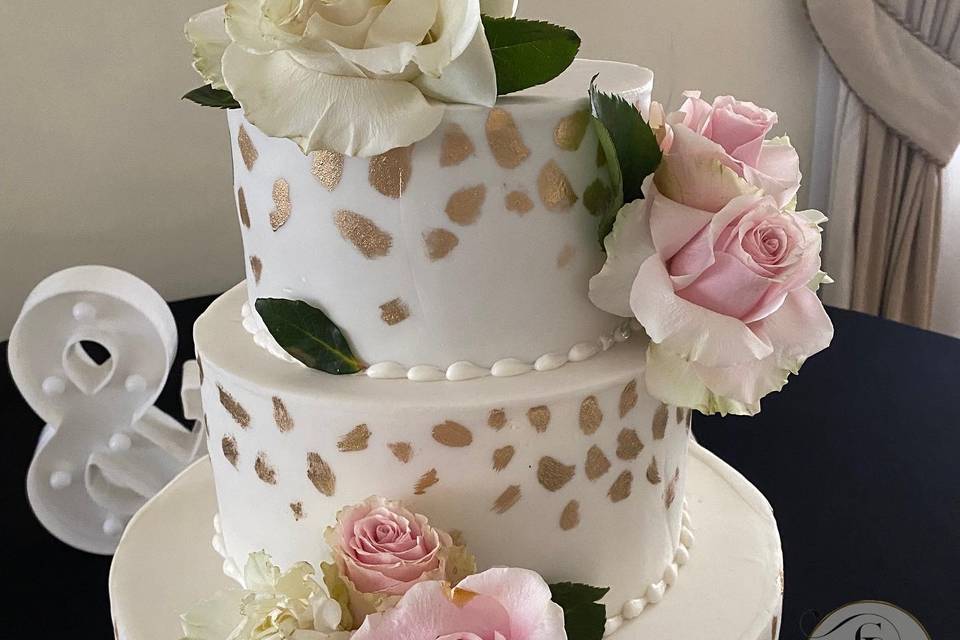 Torta de novios 30 personas