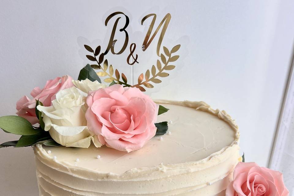 Torta de novios 20 personas
