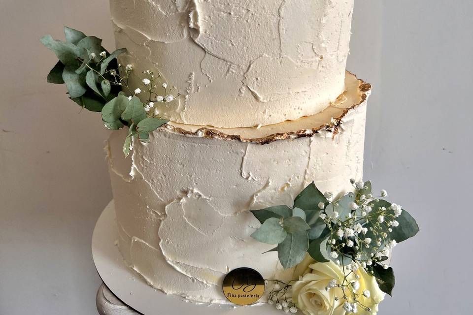 Torta novios 70 personas