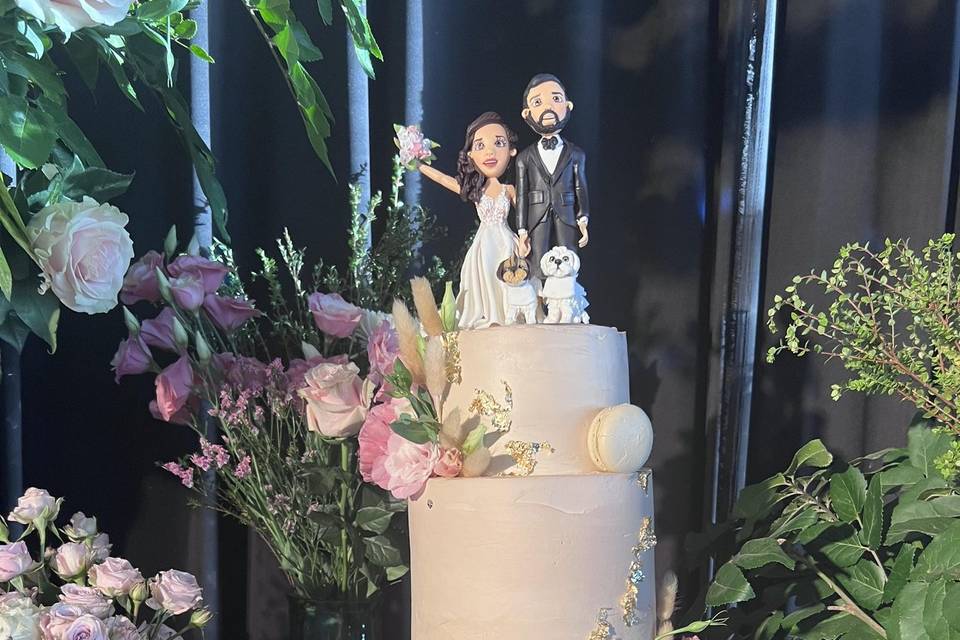 Torta de novios 120 personas