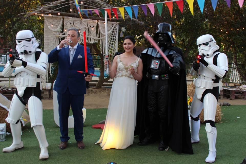 Matrimonio star wars