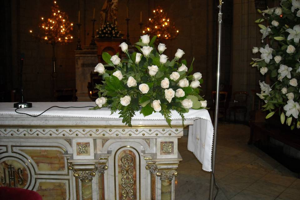 Decoración de altar