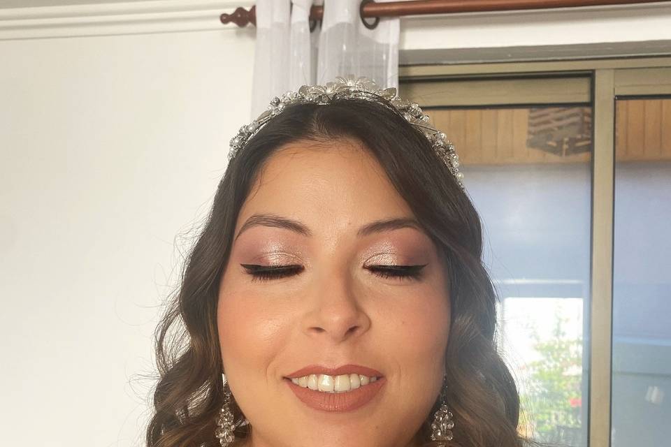 Maquillaje de novia iglesia