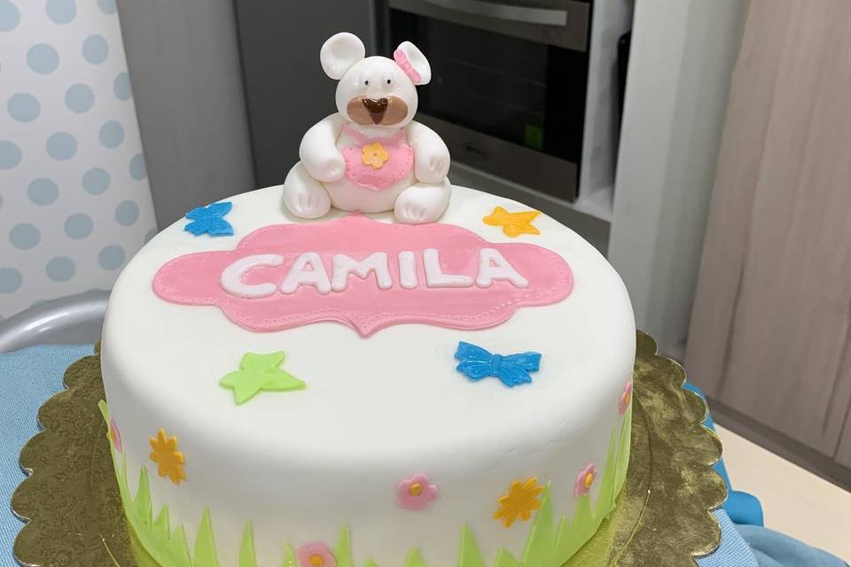 Torta con fondant