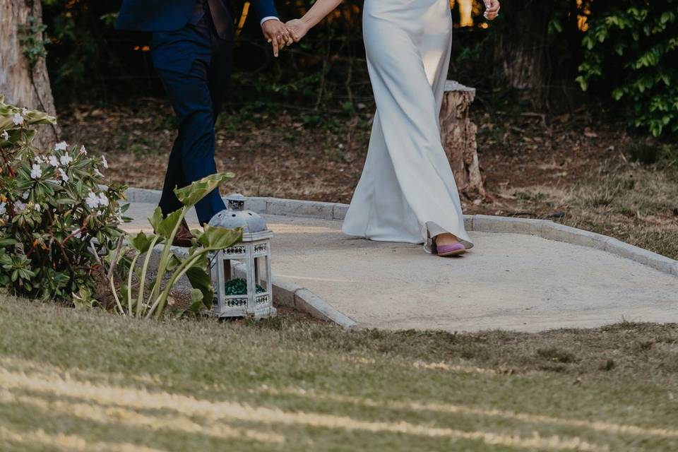 Llegada novios