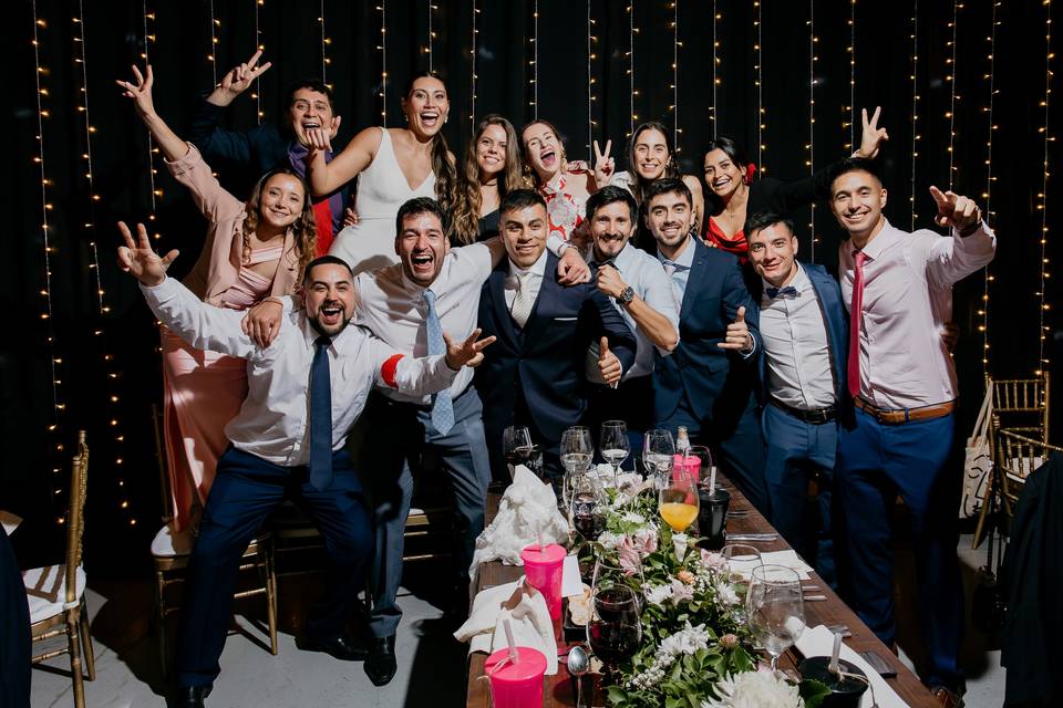 Foto por mesa