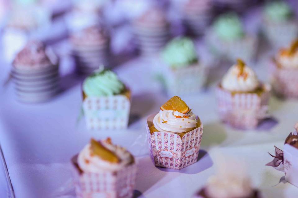 Buffet cupcakes