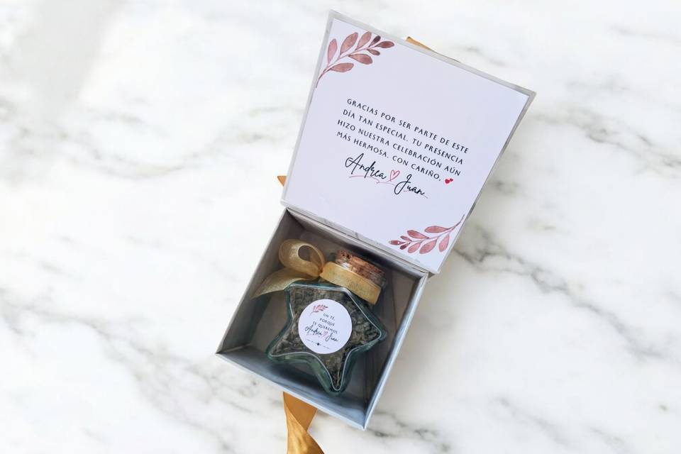 Caja Personalizada + té