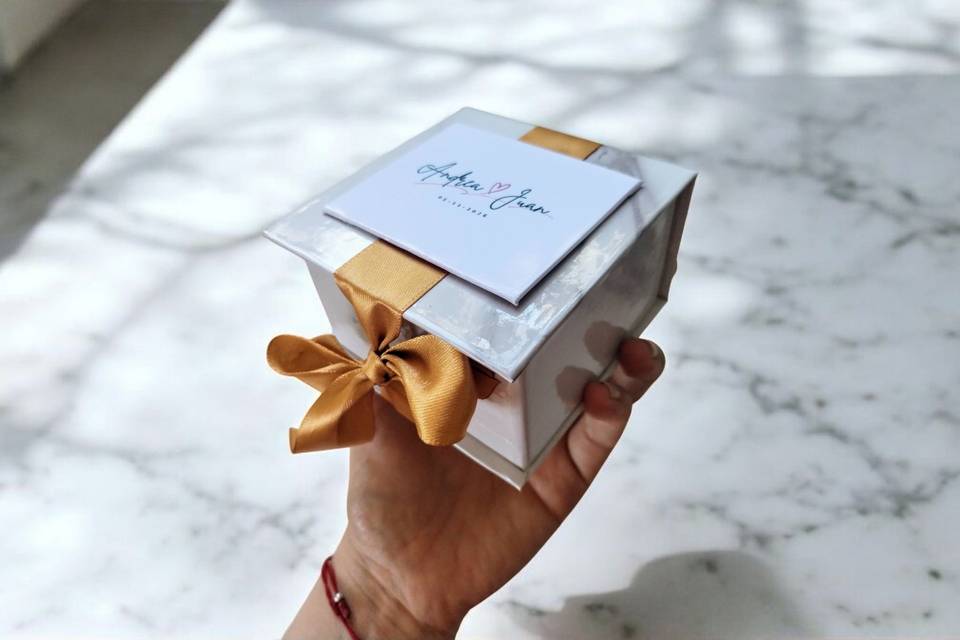 Caja Personalizada artesanal