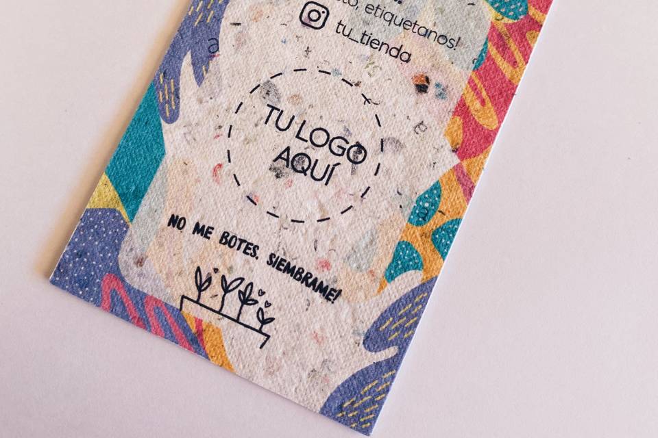 Tarjetas personalizables