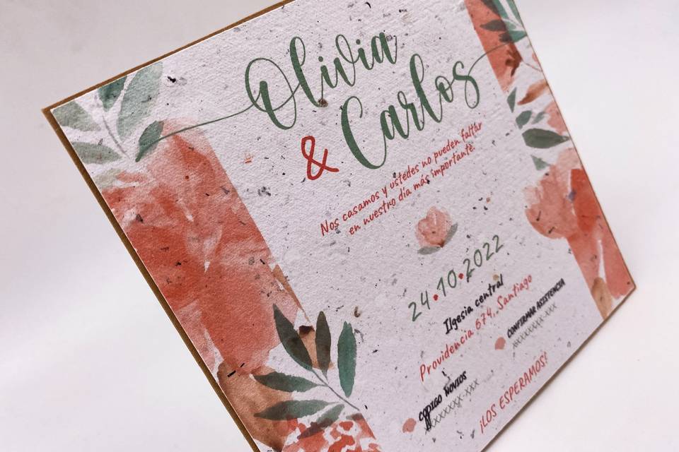 Invitaciones de matrimonio