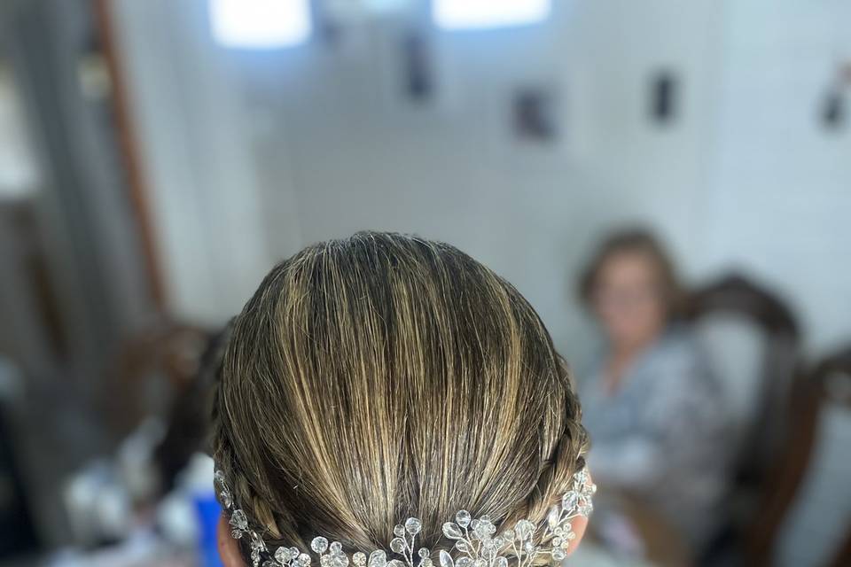 Recogido elegante