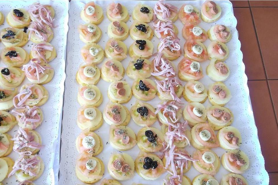 Canapés salados