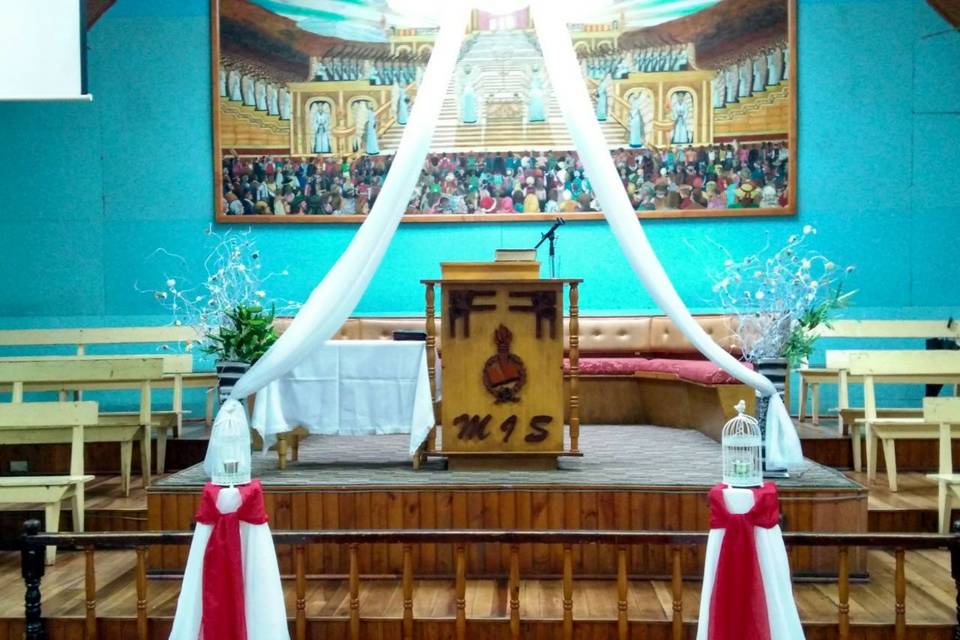 Decoración altar