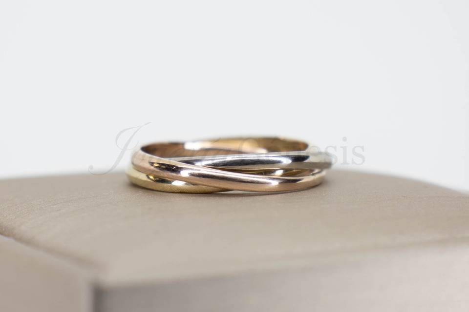 Oro Tricolor 18K