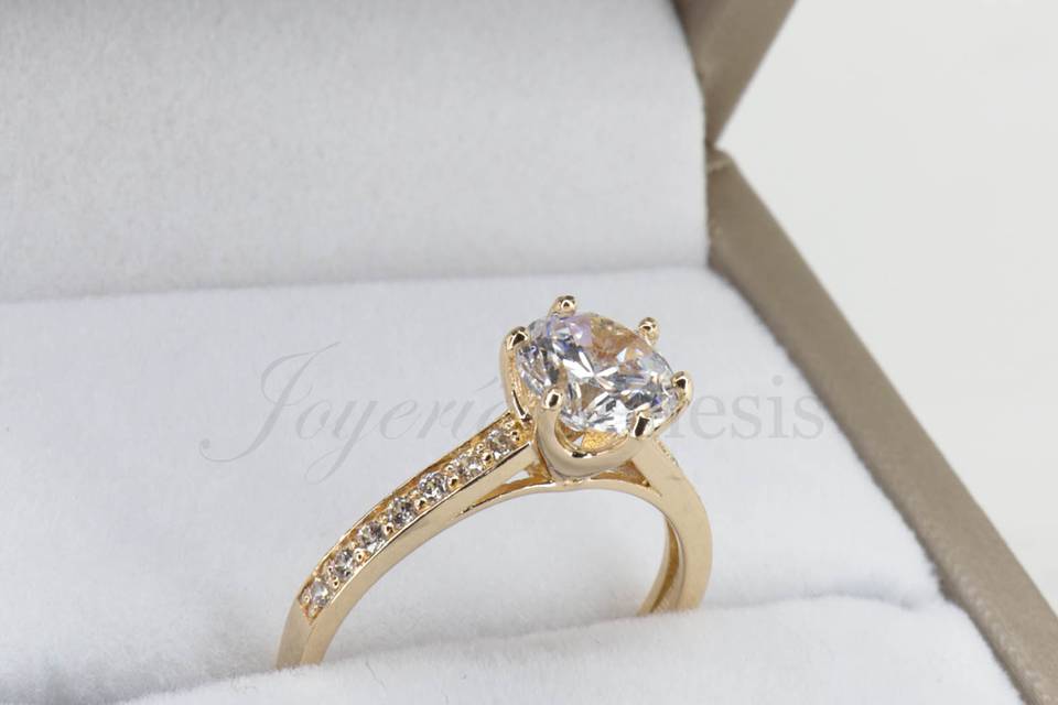 Brilliant Pave Oro 18K