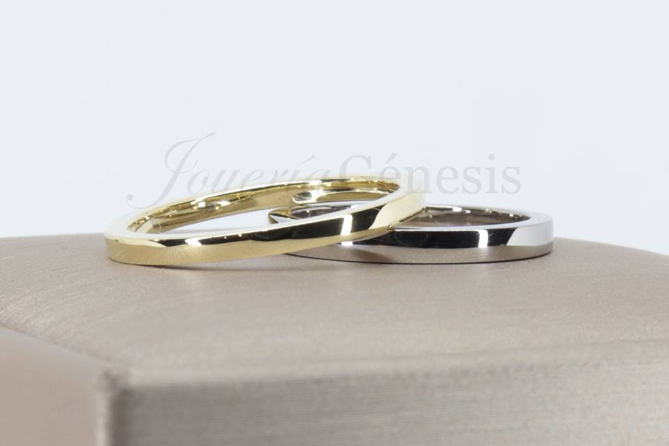 Marsella Oro Bicolor 18k