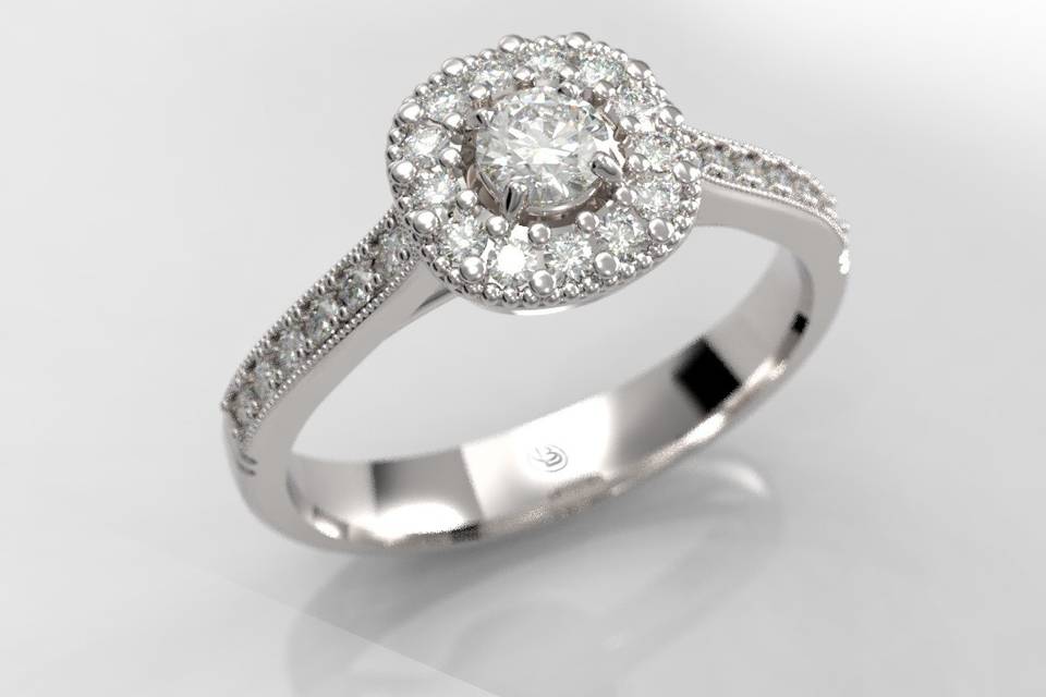 1933 - Oro 18k - Diamantes