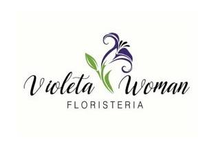 Floristería Violeta Woman Logo