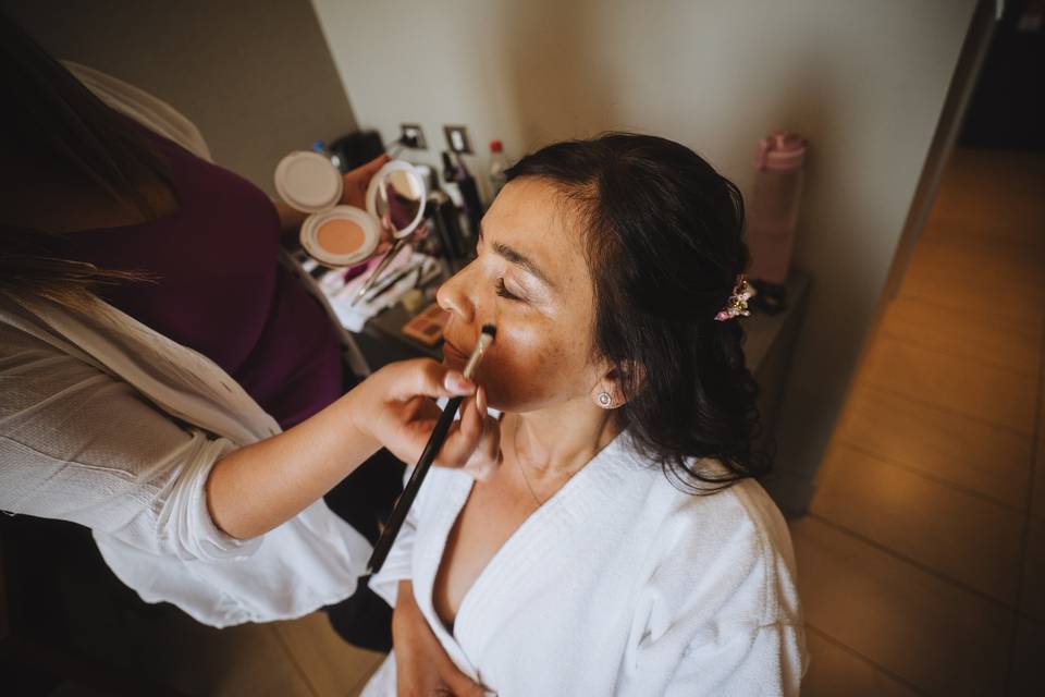 Preparación novia