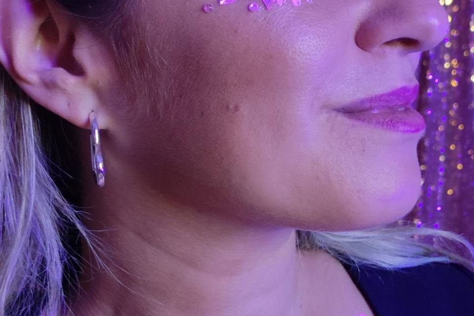 Maquillaje Flúor Glitter