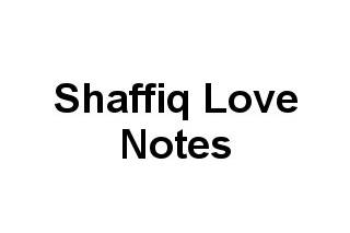 Shaffiq Love Notes logo