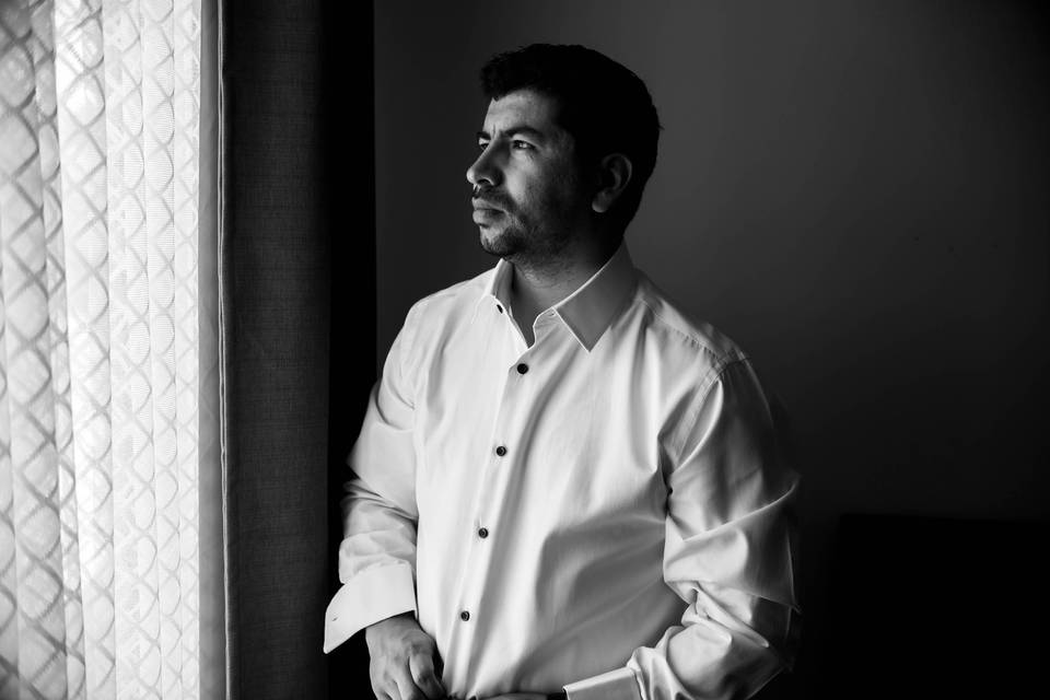 Preparativos de los novios