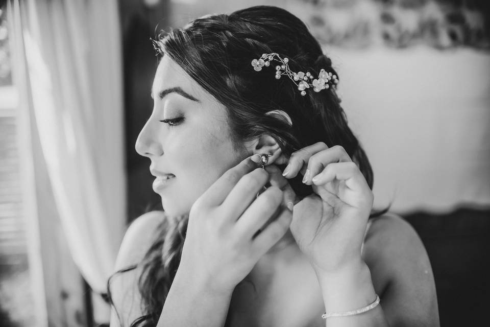Preparativos de los Novios