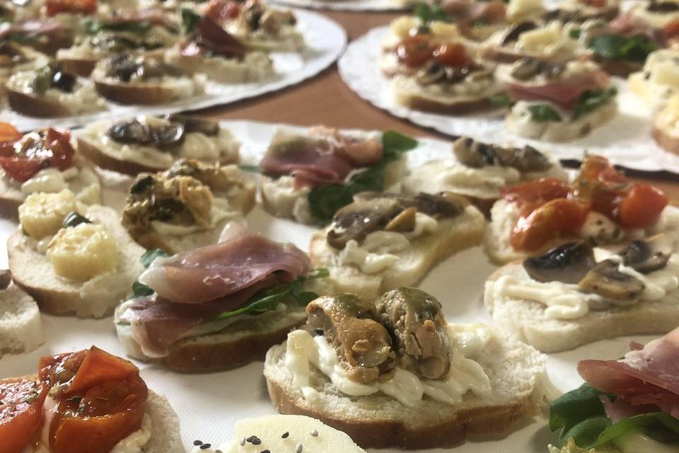 Crostinis de aperitivo