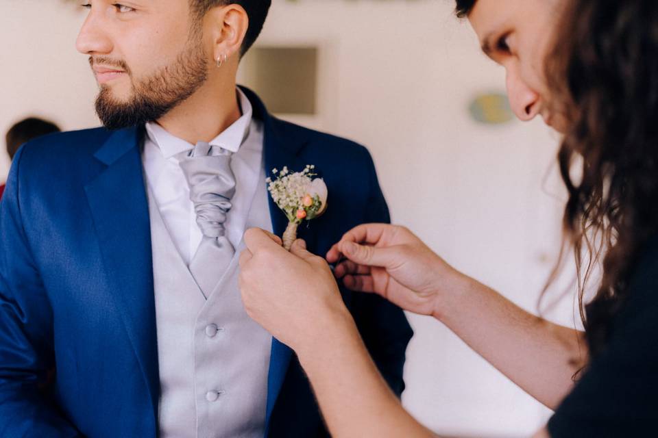 Boutonniere novio