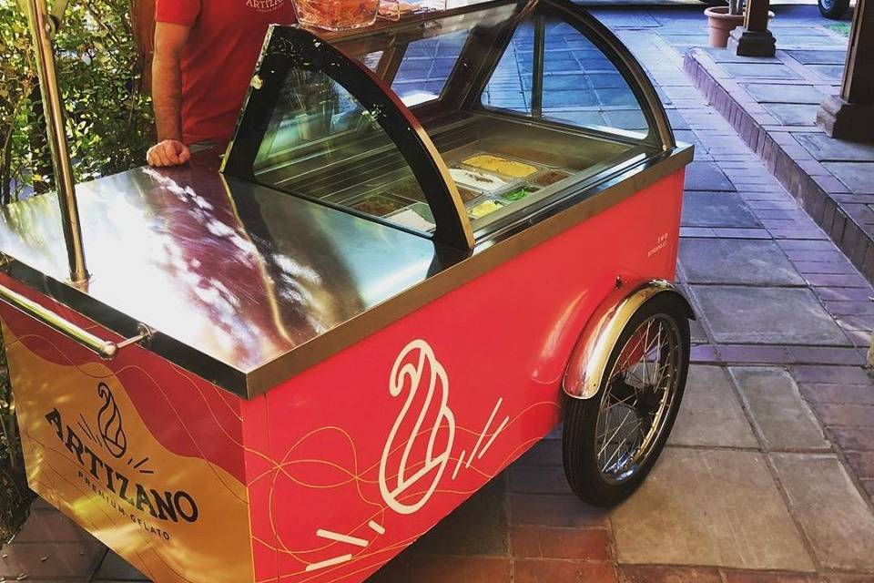 Crelato - carrito de helados