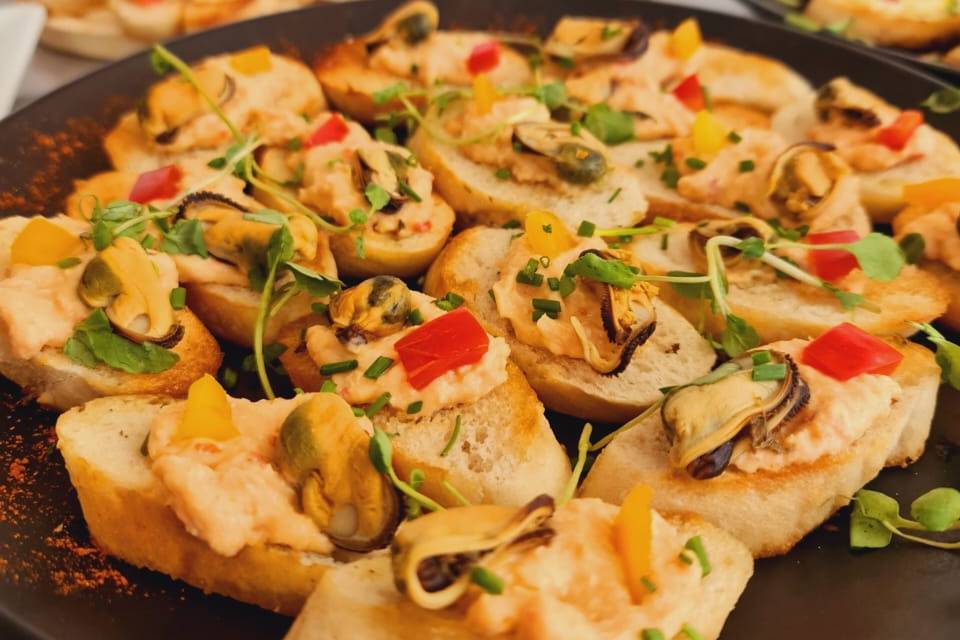 Crostinis surtidos