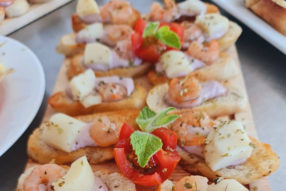 Crostinis surtidos