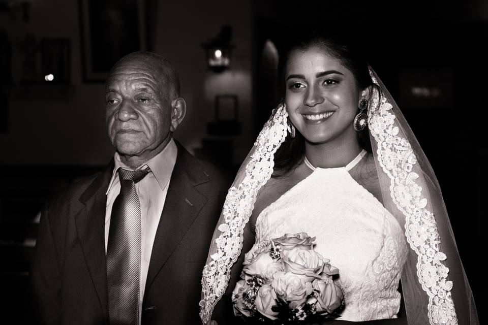 Raúl y Oriana