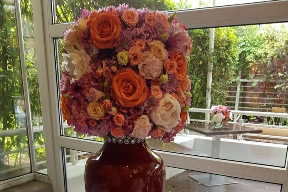 Bouquet para boda civil