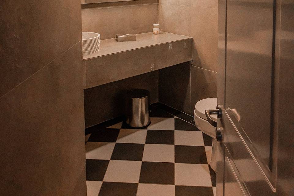 Baño recepción