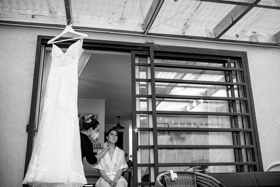 Preparativos novia
